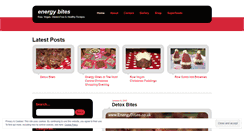 Desktop Screenshot of energybites.wordpress.com