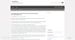 Desktop Screenshot of mysolitaire.wordpress.com