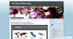 Desktop Screenshot of abcchurchmissions.wordpress.com