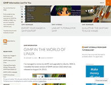 Tablet Screenshot of gimp4you.wordpress.com