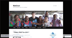 Desktop Screenshot of matclum.wordpress.com