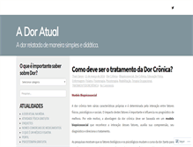 Tablet Screenshot of adoratual.wordpress.com