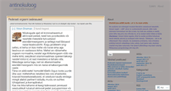 Desktop Screenshot of antinokuloog.wordpress.com