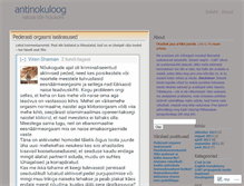 Tablet Screenshot of antinokuloog.wordpress.com