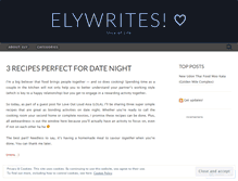 Tablet Screenshot of elywrites.wordpress.com