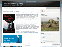 Tablet Screenshot of murderunderthebridge.wordpress.com