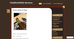 Desktop Screenshot of cigarsnshisha.wordpress.com