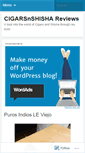 Mobile Screenshot of cigarsnshisha.wordpress.com