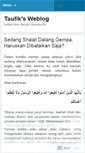 Mobile Screenshot of mtaufiknt.wordpress.com