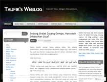 Tablet Screenshot of mtaufiknt.wordpress.com