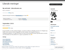 Tablet Screenshot of liberalemeninger.wordpress.com