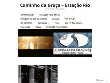 Tablet Screenshot of caminhorio.wordpress.com