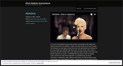 Desktop Screenshot of ipodaddict.wordpress.com