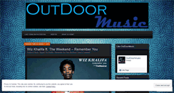 Desktop Screenshot of outdoormusic.wordpress.com