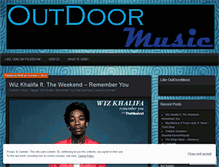 Tablet Screenshot of outdoormusic.wordpress.com