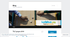 Desktop Screenshot of ludobusorg.wordpress.com