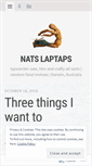 Mobile Screenshot of natslaptaps.wordpress.com