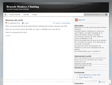 Tablet Screenshot of brusselsmonkeysclimbing.wordpress.com