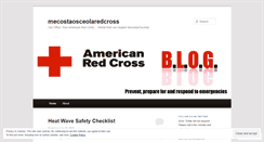 Desktop Screenshot of mecostaosceolaredcross.wordpress.com