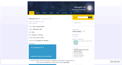 Desktop Screenshot of halaqahfiit.wordpress.com