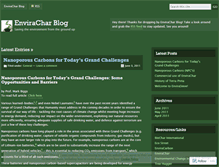 Tablet Screenshot of envirasteve.wordpress.com