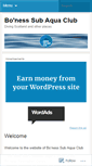 Mobile Screenshot of bonesssubaqua.wordpress.com