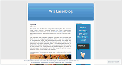 Desktop Screenshot of hololaser.wordpress.com