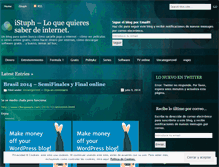 Tablet Screenshot of istuph.wordpress.com