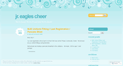 Desktop Screenshot of jreaglescheer.wordpress.com