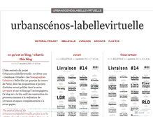 Tablet Screenshot of labellevirtuelle.wordpress.com