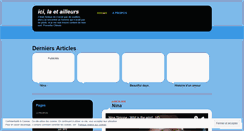 Desktop Screenshot of icietla.wordpress.com