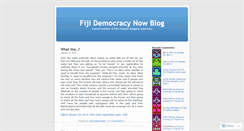 Desktop Screenshot of fdnblog.wordpress.com