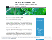 Tablet Screenshot of deloqueseenterauno.wordpress.com