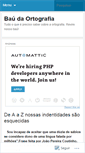 Mobile Screenshot of baudaortografia.wordpress.com