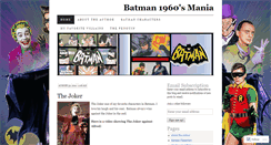 Desktop Screenshot of batman1960smania.wordpress.com