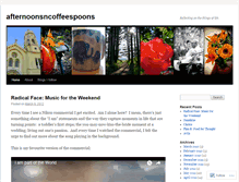 Tablet Screenshot of afternoonsncoffeespoons.wordpress.com