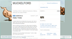 Desktop Screenshot of muckelford.wordpress.com