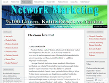 Tablet Screenshot of flexkomistanbul.wordpress.com