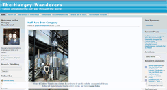 Desktop Screenshot of hungrywanderers.wordpress.com