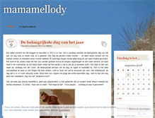 Tablet Screenshot of mamamellody.wordpress.com