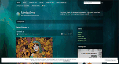 Desktop Screenshot of khoigallery.wordpress.com