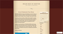 Desktop Screenshot of brassbedofdenver.wordpress.com