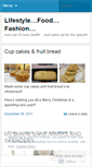 Mobile Screenshot of lifestylefoodfashion.wordpress.com
