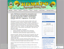 Tablet Screenshot of komapo.wordpress.com