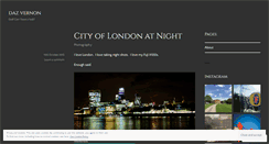 Desktop Screenshot of dazvernon.wordpress.com