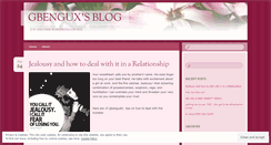 Desktop Screenshot of gbengux.wordpress.com