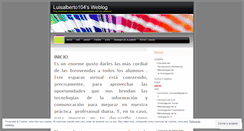Desktop Screenshot of luisalberto104.wordpress.com