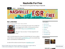 Tablet Screenshot of nashvilleforfree.wordpress.com