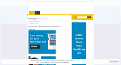 Desktop Screenshot of mentari.wordpress.com