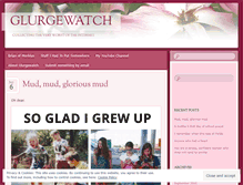 Tablet Screenshot of glurgewatch.wordpress.com